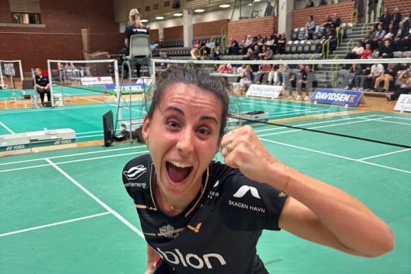 Topkamp i Badmintonligaen: Doublespiller stjal rampelyset i ny flot VEB-sejr