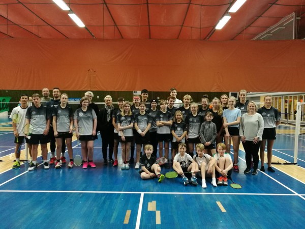 Badmintonspillere på tur til Sverige