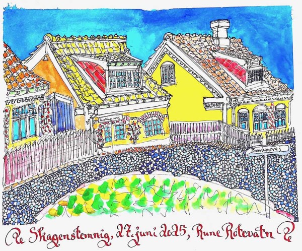 Kunstnerpar udforsker øjeblikkets lys i Skagen