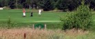 Begejstret golfspiller på Hvide Klit