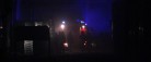 Brand i transformatorstation i nat