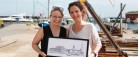 Ålbæks lokale kunstner Christine Bilde lancerer ”Ålbæk plakat”