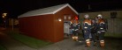Børn forhindrede skurbrand