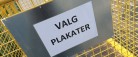 Du kan aflevere indsamlede valgplakater på genbrugspladserne