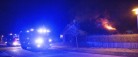 Voldsom brand i villa på Peter Andersens Vej