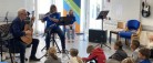 Elever i 3. klasse har hørt musik og mødt underviserne på Musikskolen