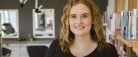 Frederikke er ny frisør hos Camilla F