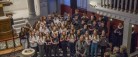 Kirken summede af gospel stemning det meste af dagen