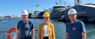Europaminister Marie Bjerre besøgte Karstensens Skibsværft…
