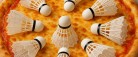 Familiebadminton og pizza