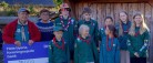 KFUM-spejderne markerede sommerafslutning med hygge, gudstjeneste og donation