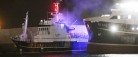 Brand på fiskefartøj på Karstensens Skibsværft