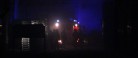 Brand i transformatorstation i nat
