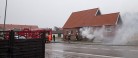 Naboer reddede beboere ud af brændende hus