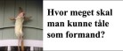Hvor meget skal man kunne tåle som formand?