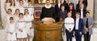 Så er årets første konfirmation i gang