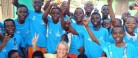 T-shirts vækker glæde i Ghana