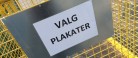 Du kan aflevere indsamlede valgplakater på genbrugspladserne