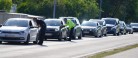 Politiet massivt til stede i Skagen i dag