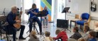 Elever i 3. klasse har hørt musik og mødt underviserne på Musikskolen