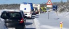 Uheld spærrer Ålbækvej  OPD. OPD.