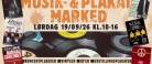 Musik- og plakatmarked på Kappelborg