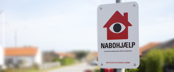 Nabohjælp kan være med til at holde tyven ude Nabohjælp kan være med til at holde tyven ude