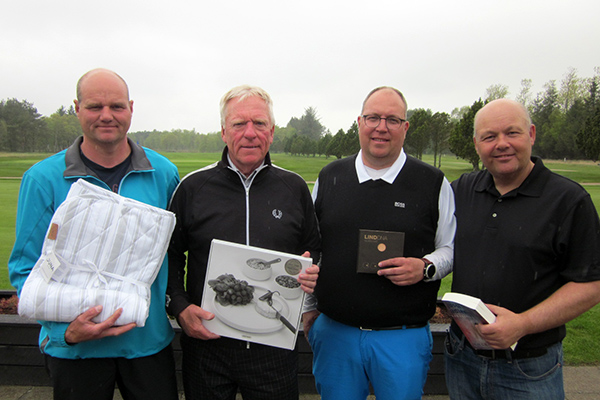 Fra Venstre: Henrik Thomsen, Niels Agerbek, Morten Kristiansen og Michael Egelund.