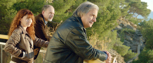 En scene fra Huset ved Havet. Familiefilm og fransk drama