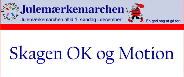 Så er det snart tid til den 42. Julemærkemarch Så er det snart tid til den 42. Julemærkemarch