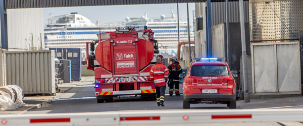 Hurtig indsats begrænsede brand Hurtig indsats begrænsede brand
