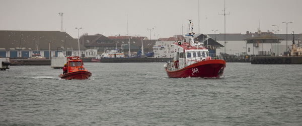Arkivfoto. To skibe kollideret nord for Skagen OPD.