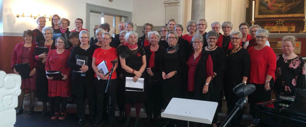 Kor for sjov. Velgørenhedskoncert til støtte for ofrene for krig og klima
