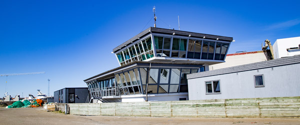 Havnekontoret er oprindeligt opført i 1966, men er blevet ombygget flere gange. Den seneste gang i 1993. Skagen Havn er flyttet!