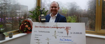 Direktør i it-virksomheden Complea A/S, Morten Hovaldt. Jagten på Nordjyllands bedste leder er skudt i gang
