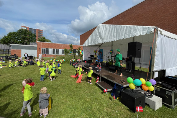 Foto: Musikskolen. PLAY festival i Rådhusparken d. 28. og 29. maj