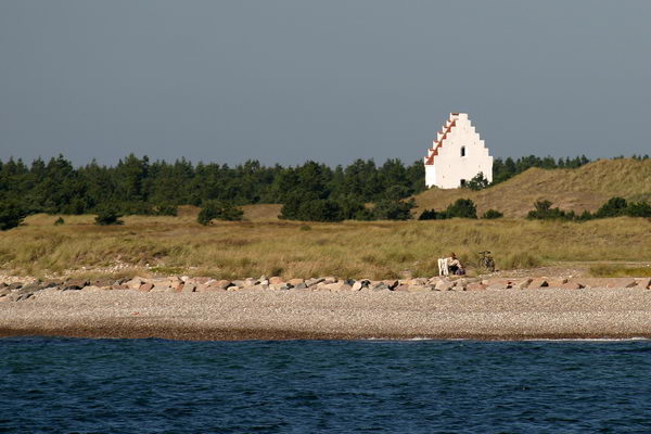 Friluftsgudstjeneste ved Den Tilsandede Kirke