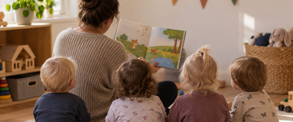 Illustrationsfoto. Nu kan alle landets daginstitutioner og dagplejer få en bogpakke