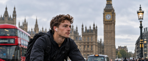 Illustrationsfoto. Cykling med AirPods kan koste dig bøde